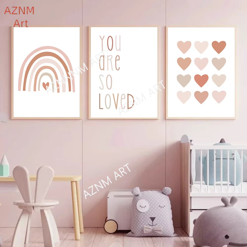 Baby Nursery Art - 1/3 Buah, Poster Seni Dinding Kartun