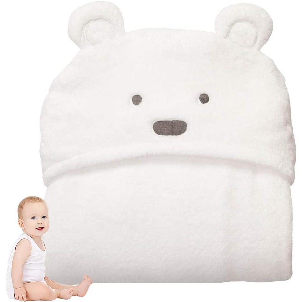 Baby Nursery Boy - Handuk Berkerudung Beruang Lucu untuk Anak-anak