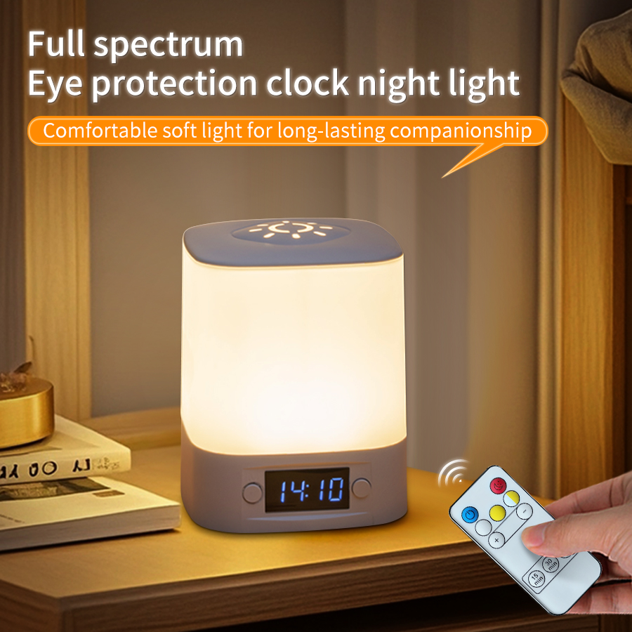 Baby Nursery Table Lamp - Lampu Malam Led Portabel dengan Tampilan