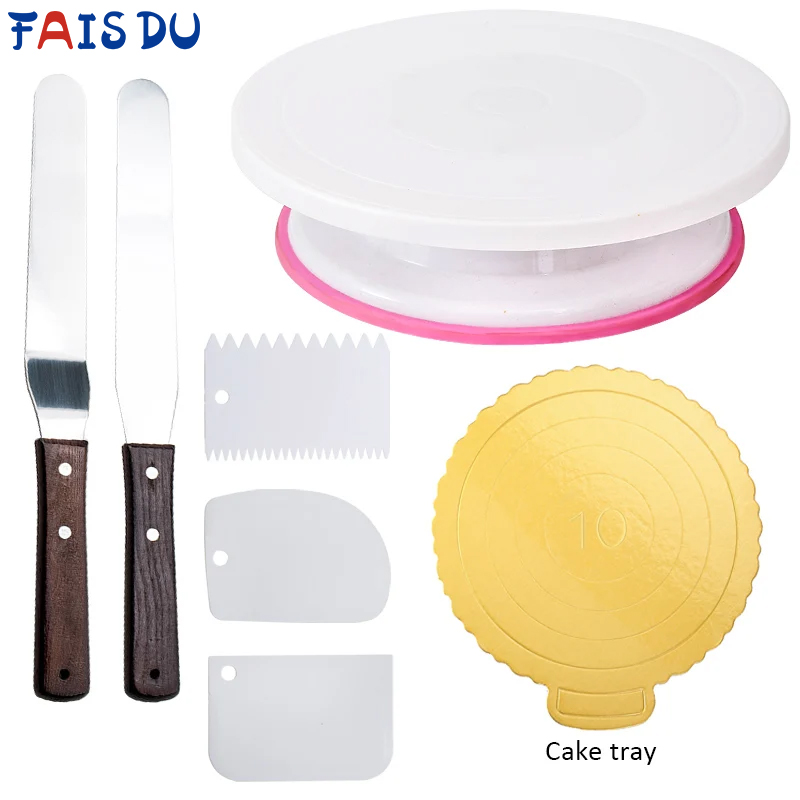 Changing Table Topper - FAIS DU pemutar kue plastik, 6