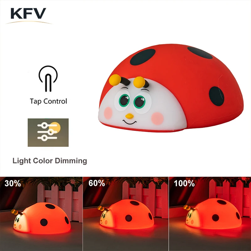 Baby Nursery Table Lamp - Lampu Tidur Silikon KFV, Lampu Tidur