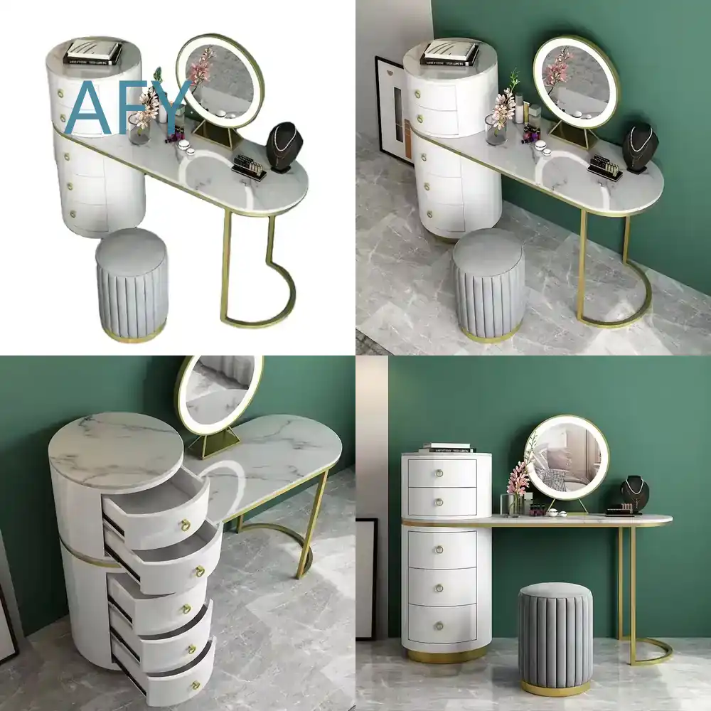Baby Nursery Furniture Sets - Meja Rias Modern Set Lemari Pakaian