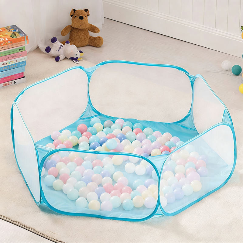 Baby Nursery Boy - Kolam Bola Lipat Portabel 1,2M, Arena