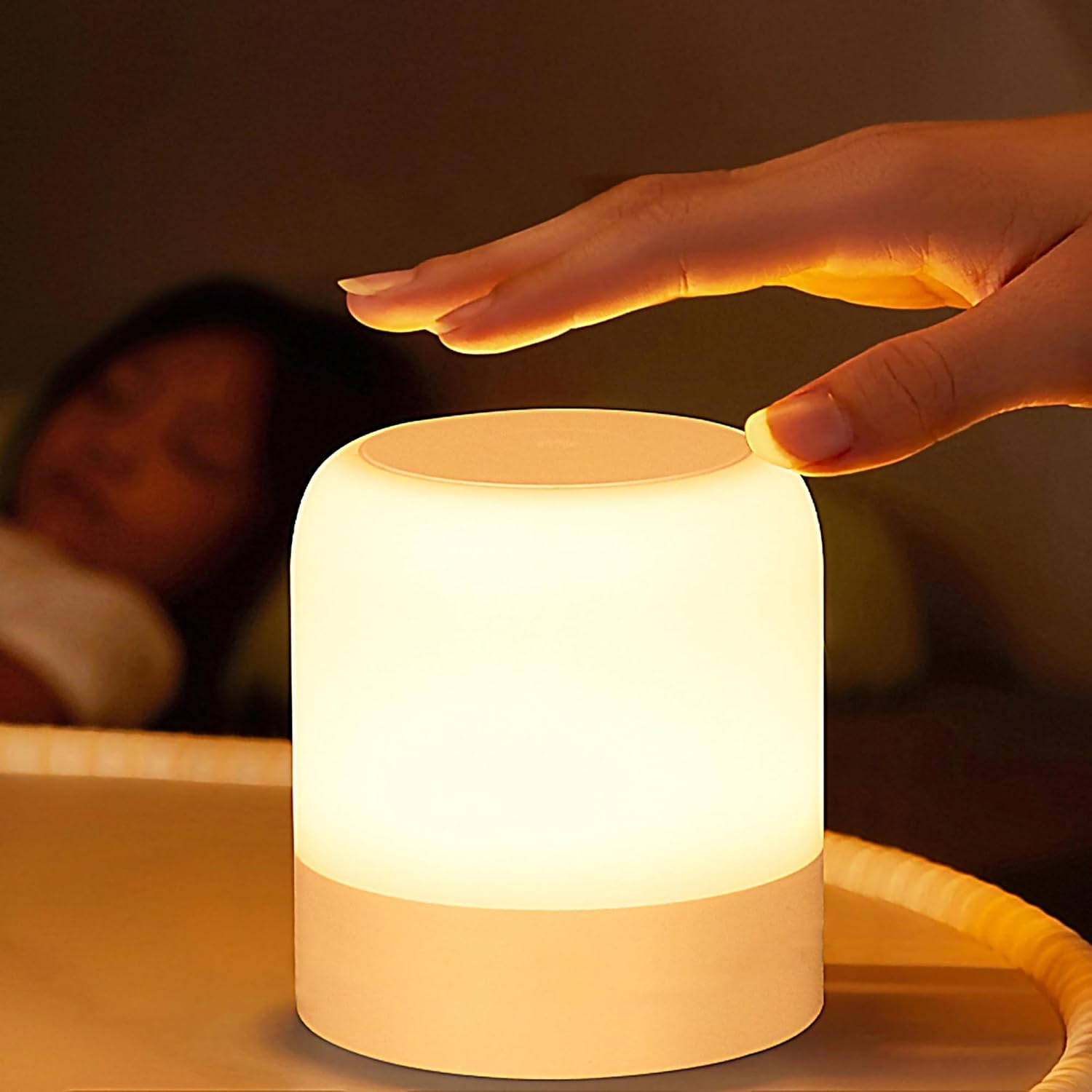 Baby Nursery Table Lamp - 1 Buah Lampu Malam Bayi Portabel,