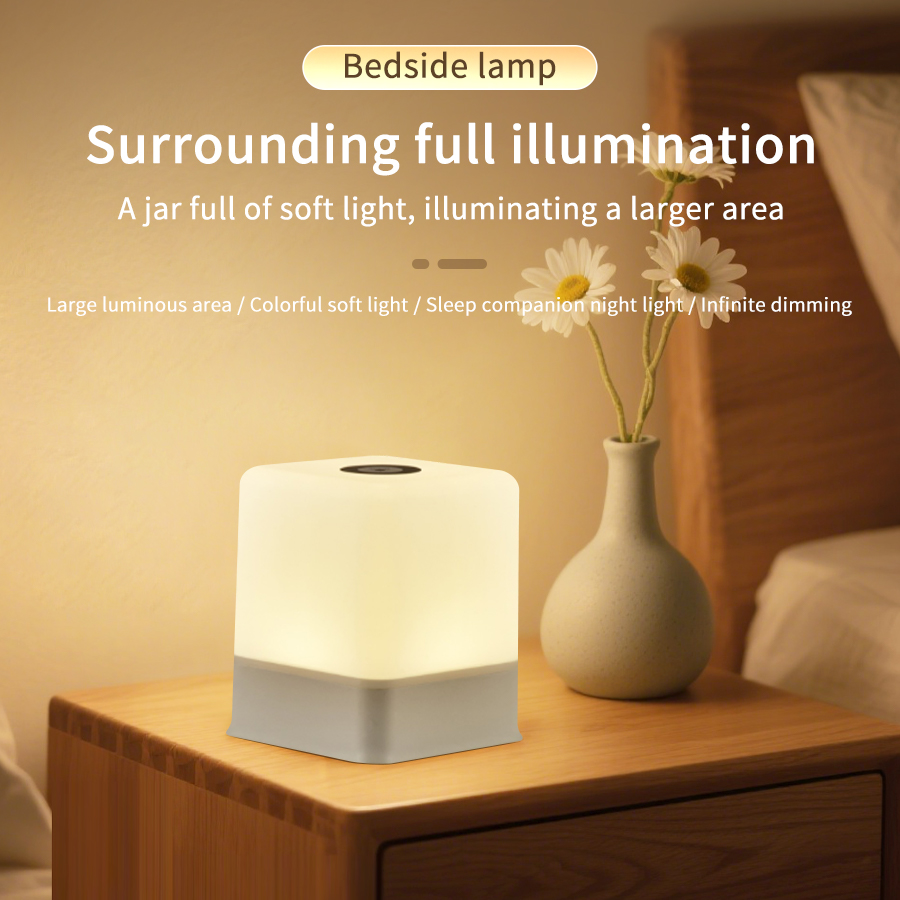 Baby Nursery Table Lamp - Lampu Malam Sentuh LED Lampu Samping