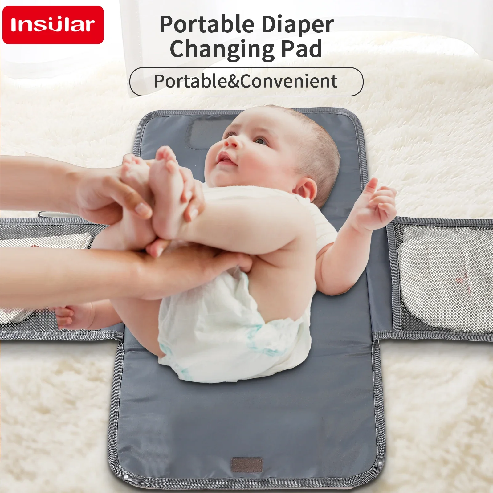 INSULAR Popok Bayi Mengganti B - Changing Table Topper ulasan dan harga