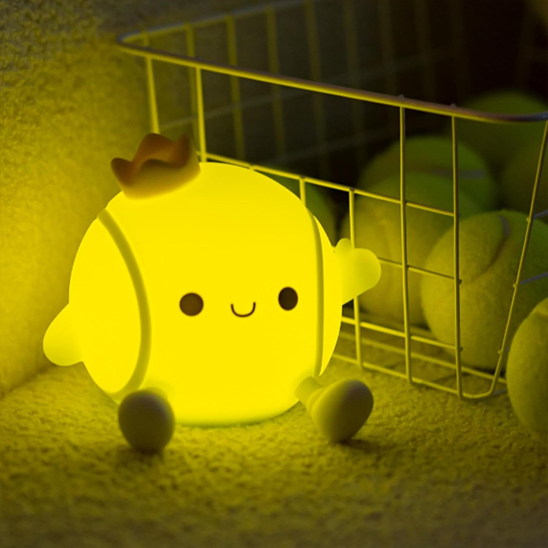 Lampu Tidur Silikon Bentuk Bol - Baby Nursery Table Lamp ulasan dan harga
