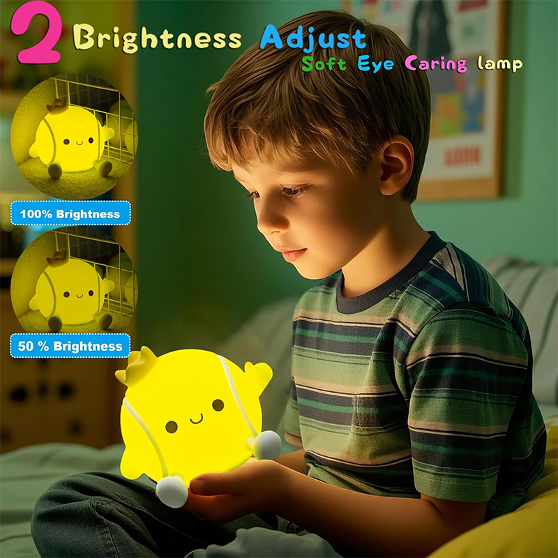 Lampu Tidur Silikon Bentuk Bol - Baby Nursery Table Lamp ulasan dan harga