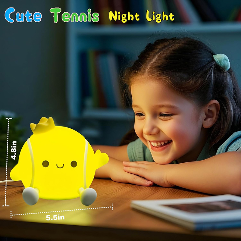 Lampu Tidur Silikon Bentuk Bol - Baby Nursery Table Lamp ulasan dan harga