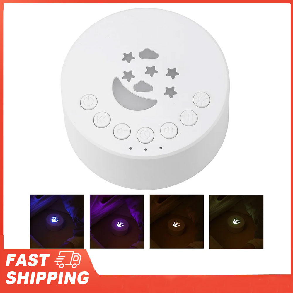 Mesin Tidur Bayi Desktop Mesin - Baby Sound Machine White ulasan dan harga