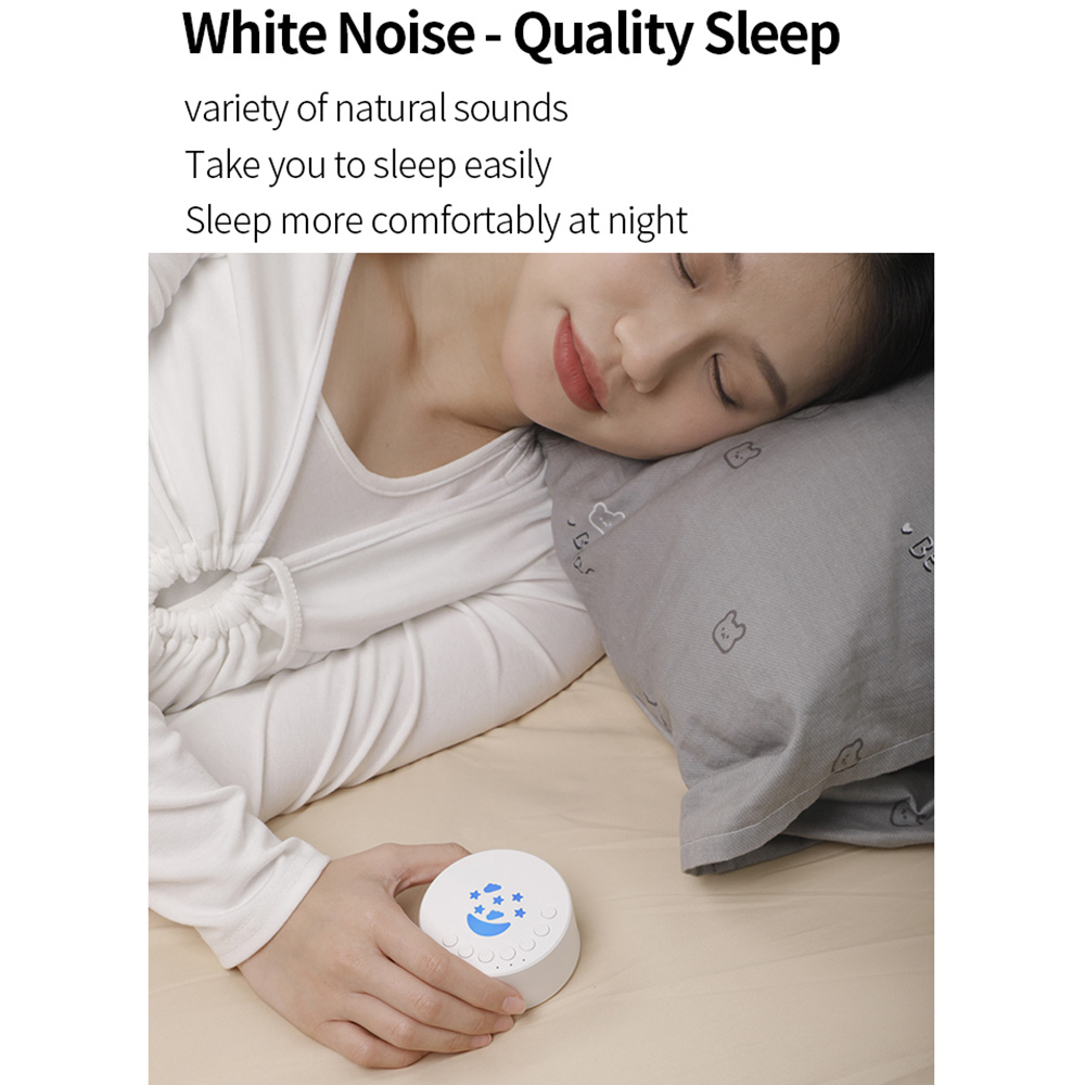 Mesin Tidur Bayi Desktop Mesin - Baby Sound Machine White ulasan dan harga