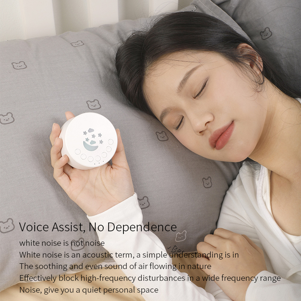 Mesin Tidur Bayi Desktop Mesin - Baby Sound Machine White ulasan dan harga