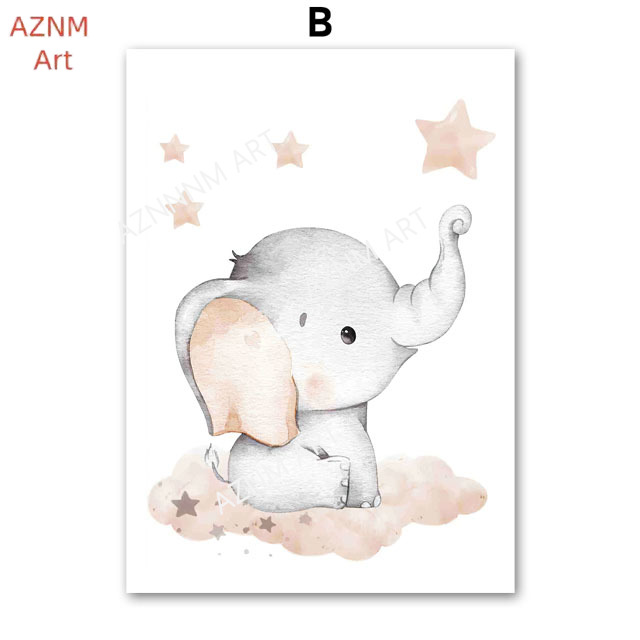 Poster Bayi Anak-anak Ayunan A - Baby Nursery Art ulasan dan harga