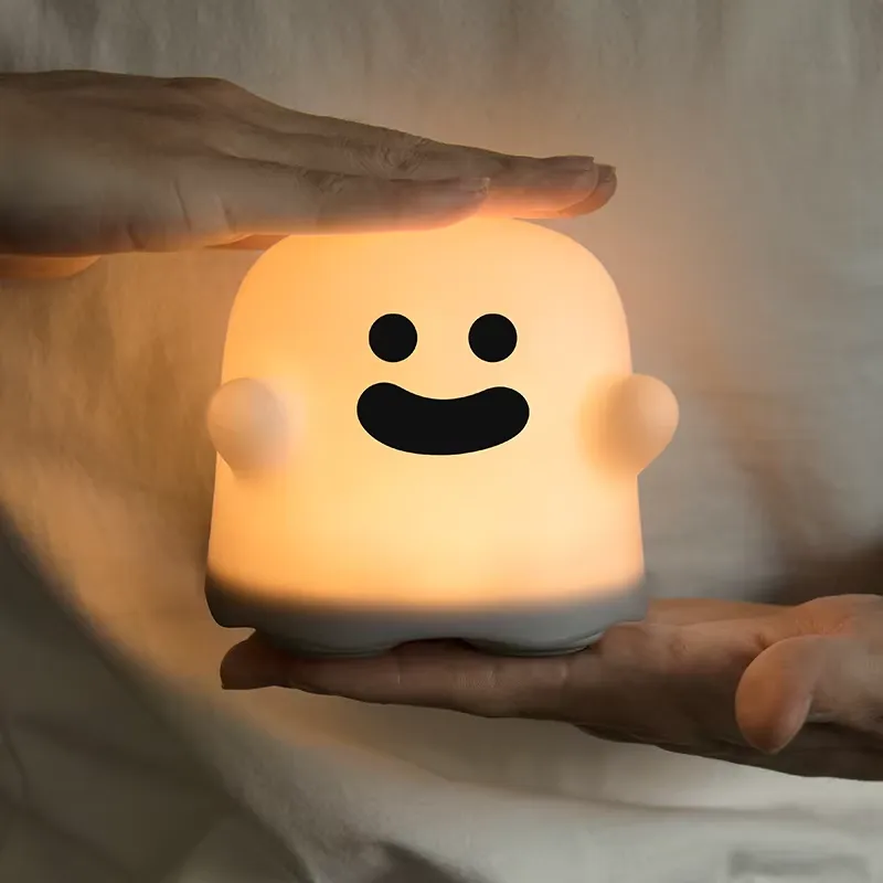 Lampu Malam Hantu Lucu Kreatif - Baby Nursery Table Lamp ulasan dan harga