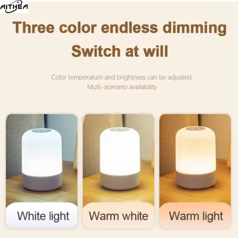 AITHEA Lampu Malam Led 3 Warna - Baby Nursery Table Lamp ulasan dan harga