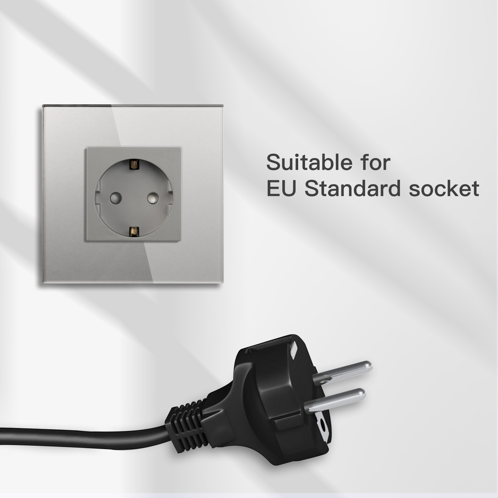 BSEED Soket Dinding Uni Eropa  - Outlet Cover Childproof ulasan dan harga