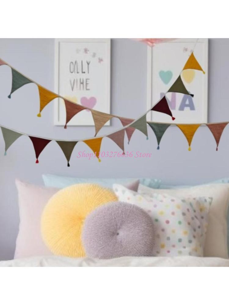 R6FD Spanduk Bunting Kamar Ana - Baby Nursery Bunting ulasan dan harga
