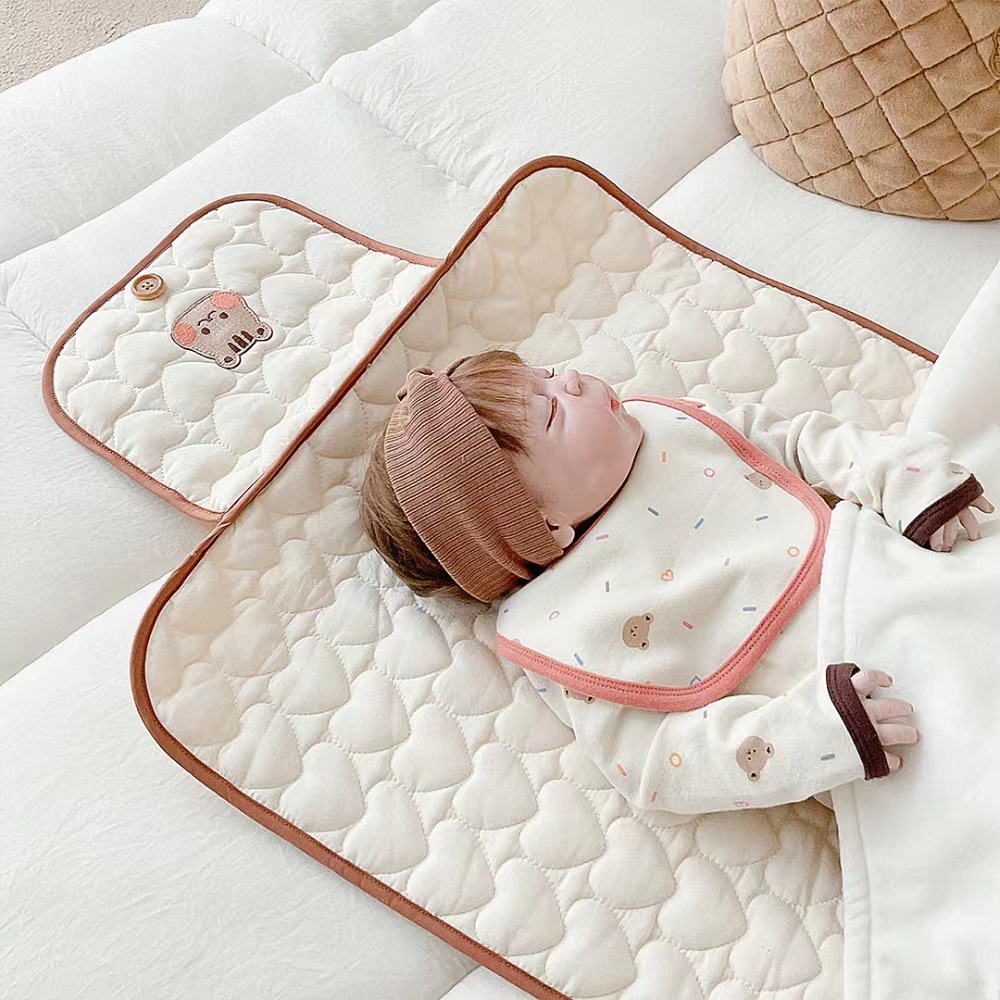 Alas Ganti Popok Bayi Lipat Po - Changing Table Topper ulasan dan harga