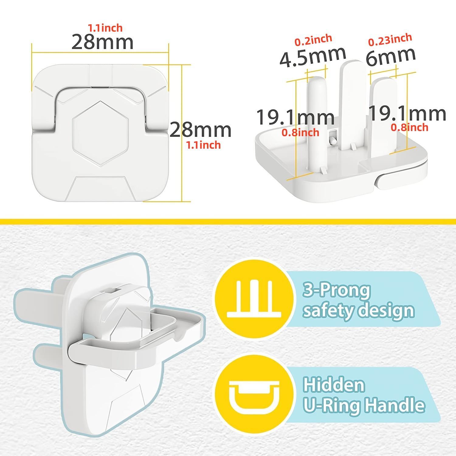 1-20 Buah Penutup Stopkontak A - Outlet Cover Childproof ulasan dan harga