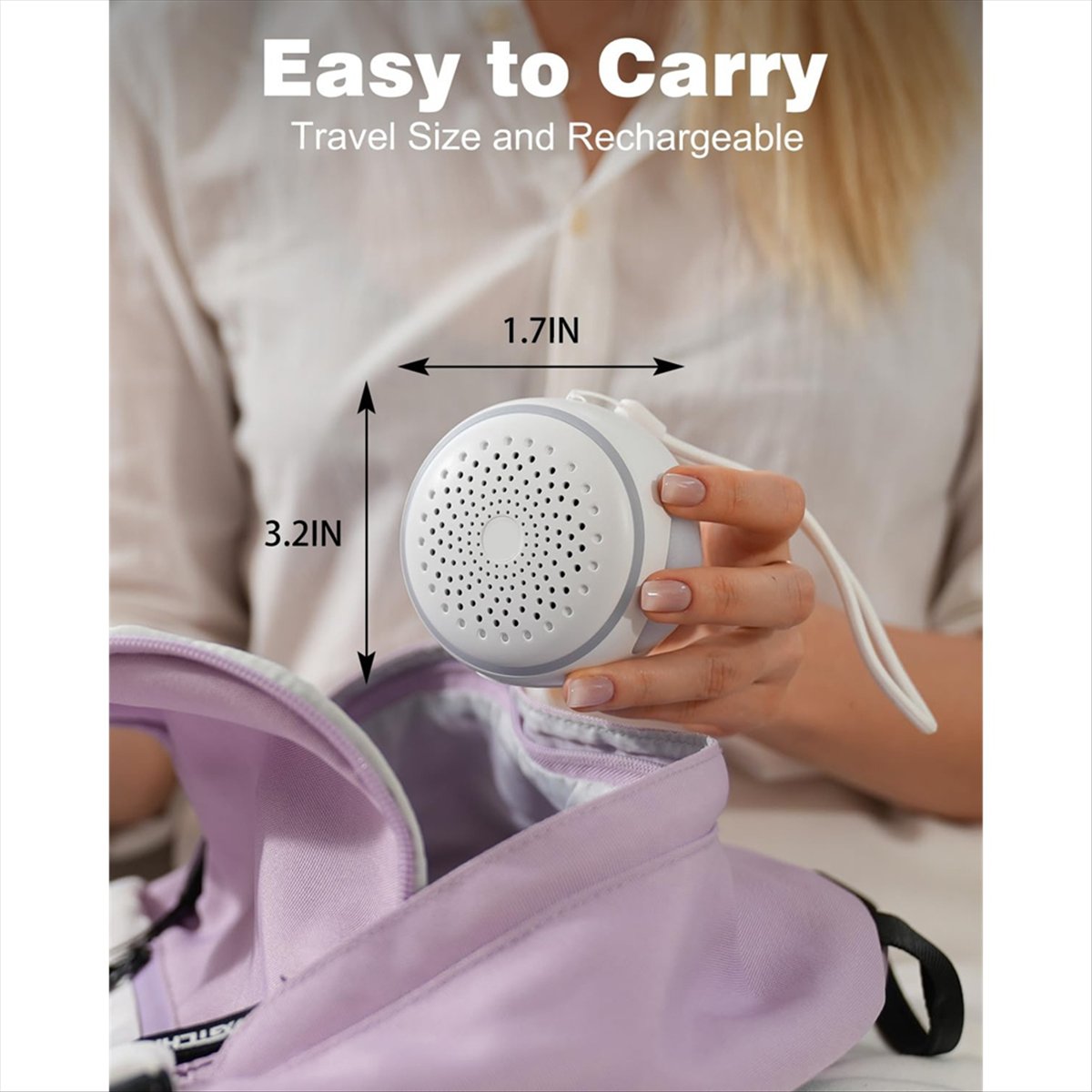 Mesin Suara White Noise DTC5 d - Baby Sound Machine White ulasan dan harga