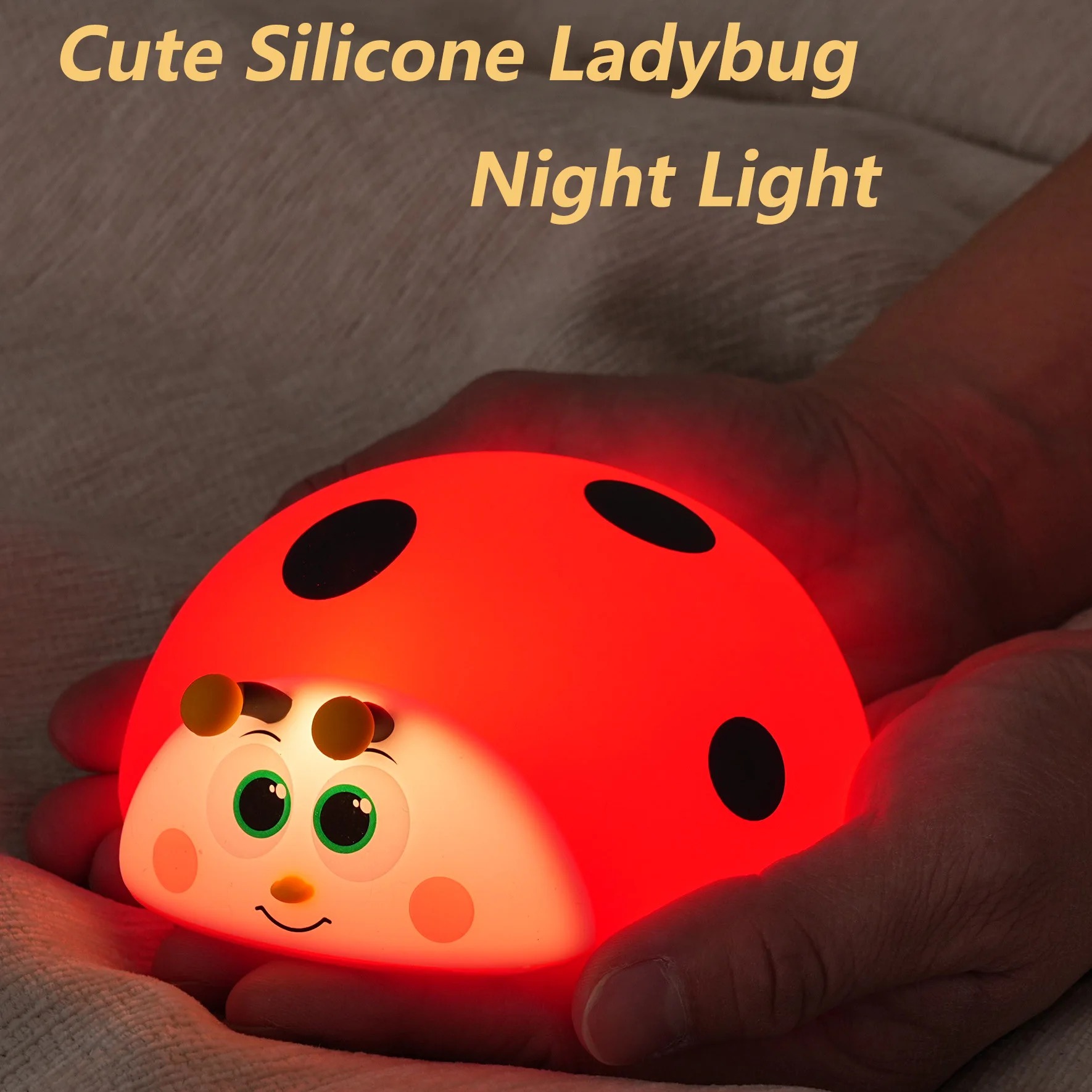 Lampu Tidur Silikon Bentuk Lad - Baby Nursery Table Lamp ulasan dan harga