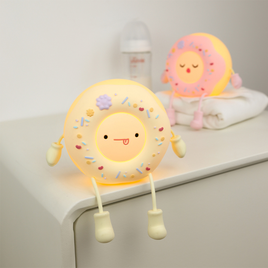 Lampu Malam LED Bentuk Donat K - Baby Nursery Table Lamp ulasan dan harga