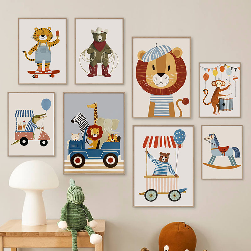 Lukisan Kanvas Seni Dinding Ka - Baby Nursery Art ulasan dan harga