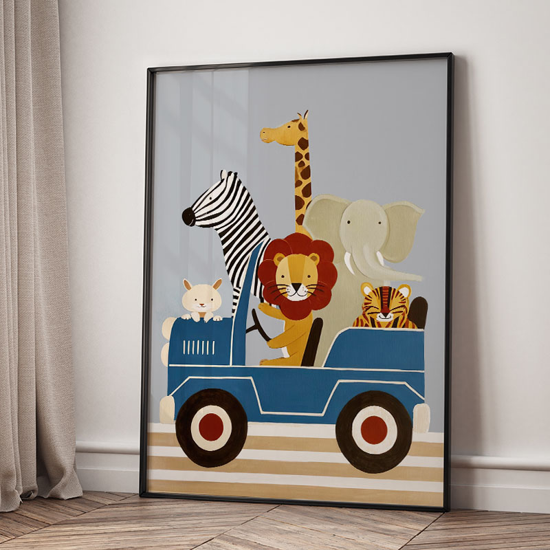 Lukisan Kanvas Seni Dinding Ka - Baby Nursery Art ulasan dan harga