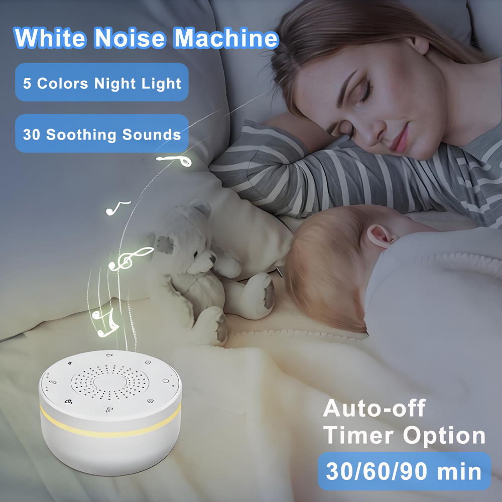 Mesin White Noise Bayi USB Isi - Baby Sound Machine White ulasan dan harga