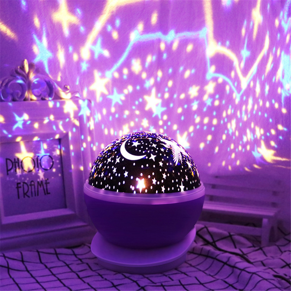 Proyektor Lampu Malam Langit B - Baby Nursery Table Lamp ulasan dan harga