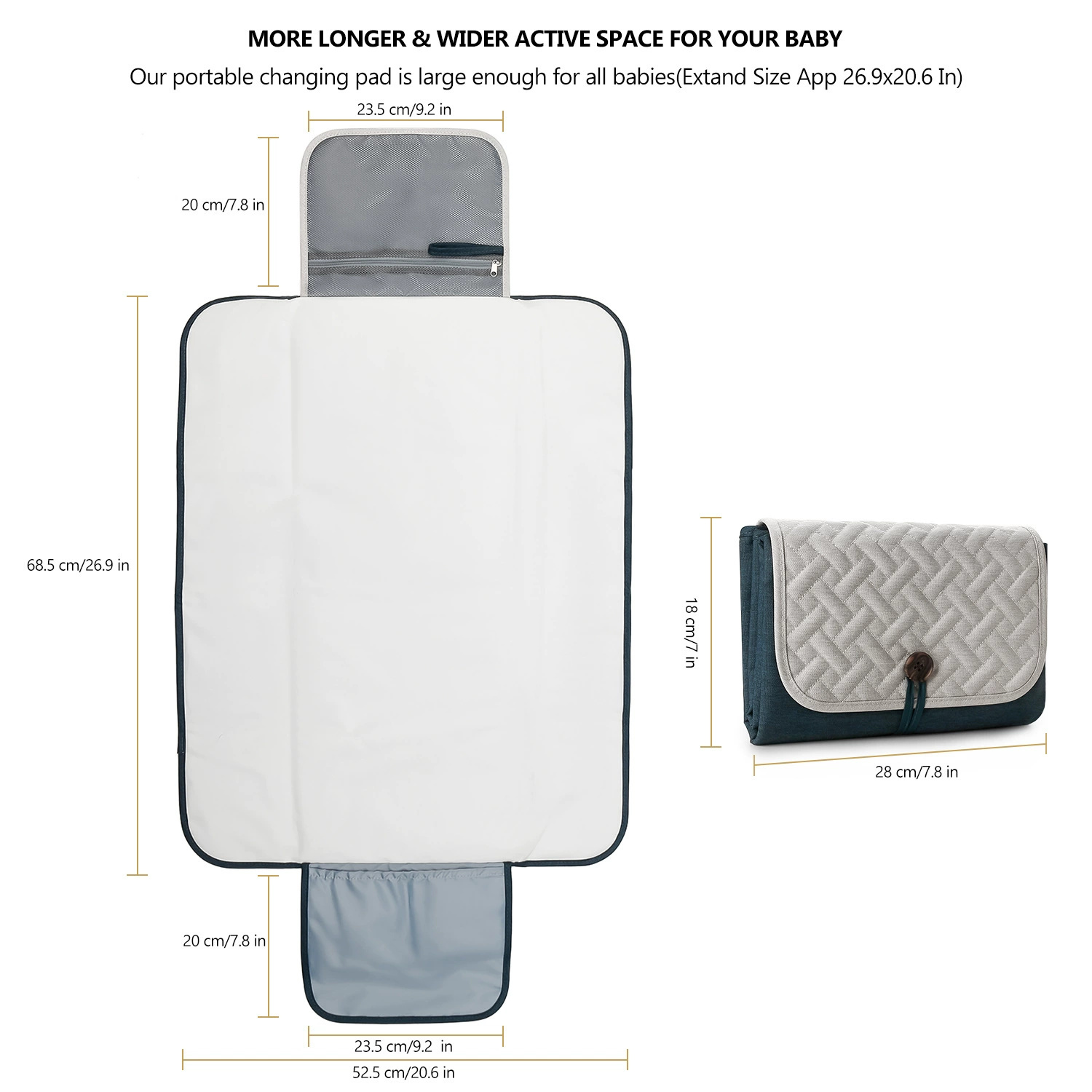 Alas Ganti Popok Bayi Multifun - Changing Table Topper ulasan dan harga