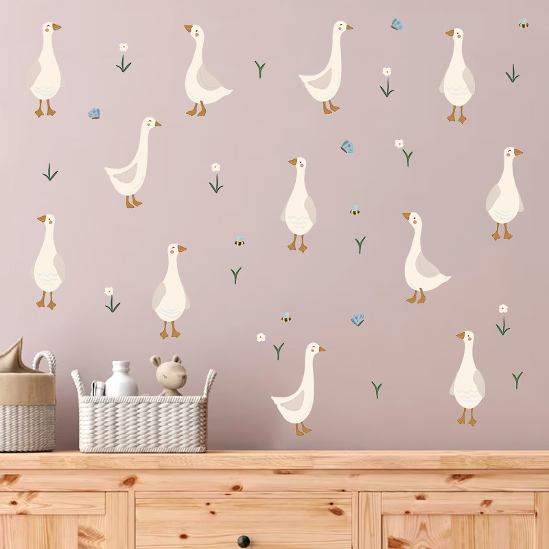 Stiker Dinding Bebek Lucu Stik - Baby Nursery Furniture Sets ulasan dan harga