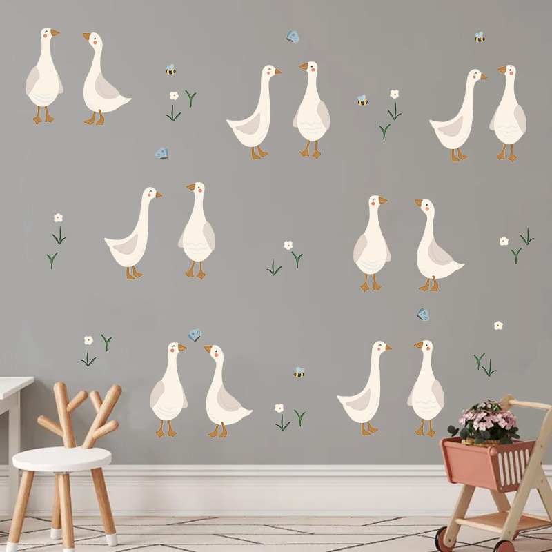 Stiker Dinding Bebek Lucu Stik - Baby Nursery Furniture Sets ulasan dan harga