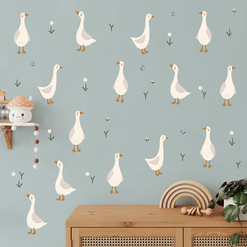 Stiker Dinding Bebek Lucu Stik - Baby Nursery Furniture Sets ulasan dan harga