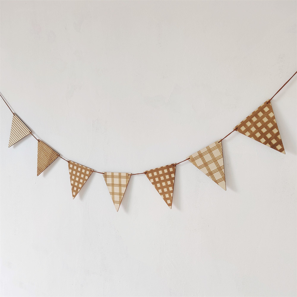 INS Nordic Manik-manik Bintang - Baby Nursery Bunting ulasan dan harga