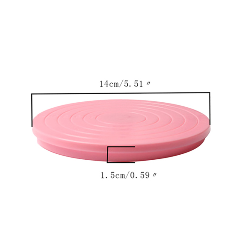 Alat Putar Kue Mini Plastik DI - Changing Table Topper ulasan dan harga