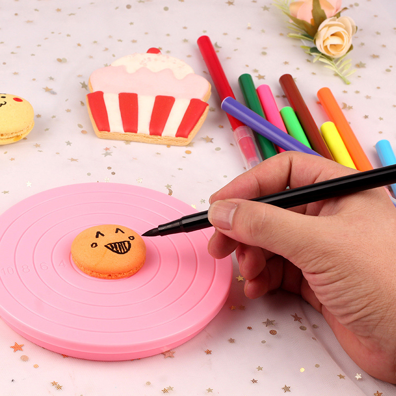 Alat Putar Kue Mini Plastik DI - Changing Table Topper ulasan dan harga