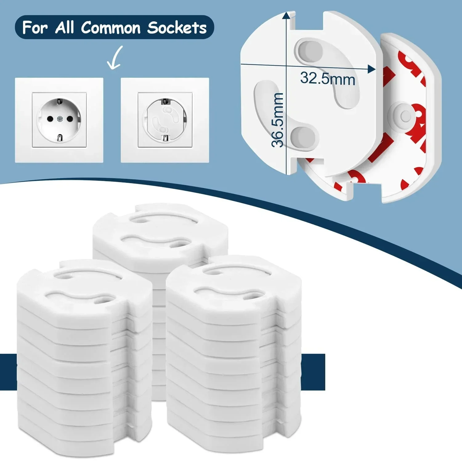 Penutup Stopkontak Anti Sengat - Outlet Cover Childproof ulasan dan harga