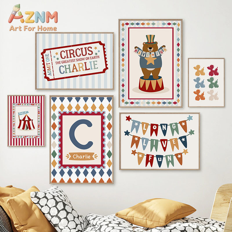 Lukisan Kanvas Seni Dinding Ka - Baby Nursery Art ulasan dan harga
